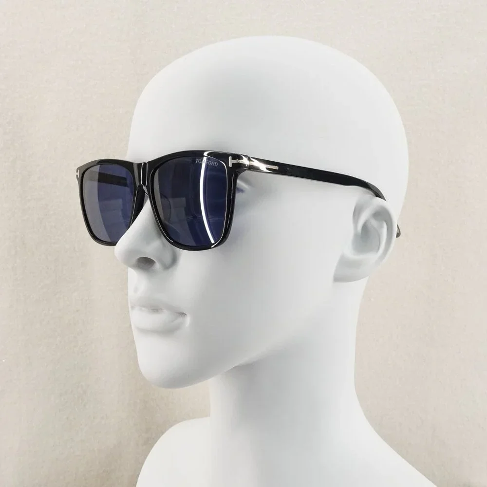 Tom Ford TF0832 Fletcher Square Sunglasses Blue Black OS - Picture 11 of 16